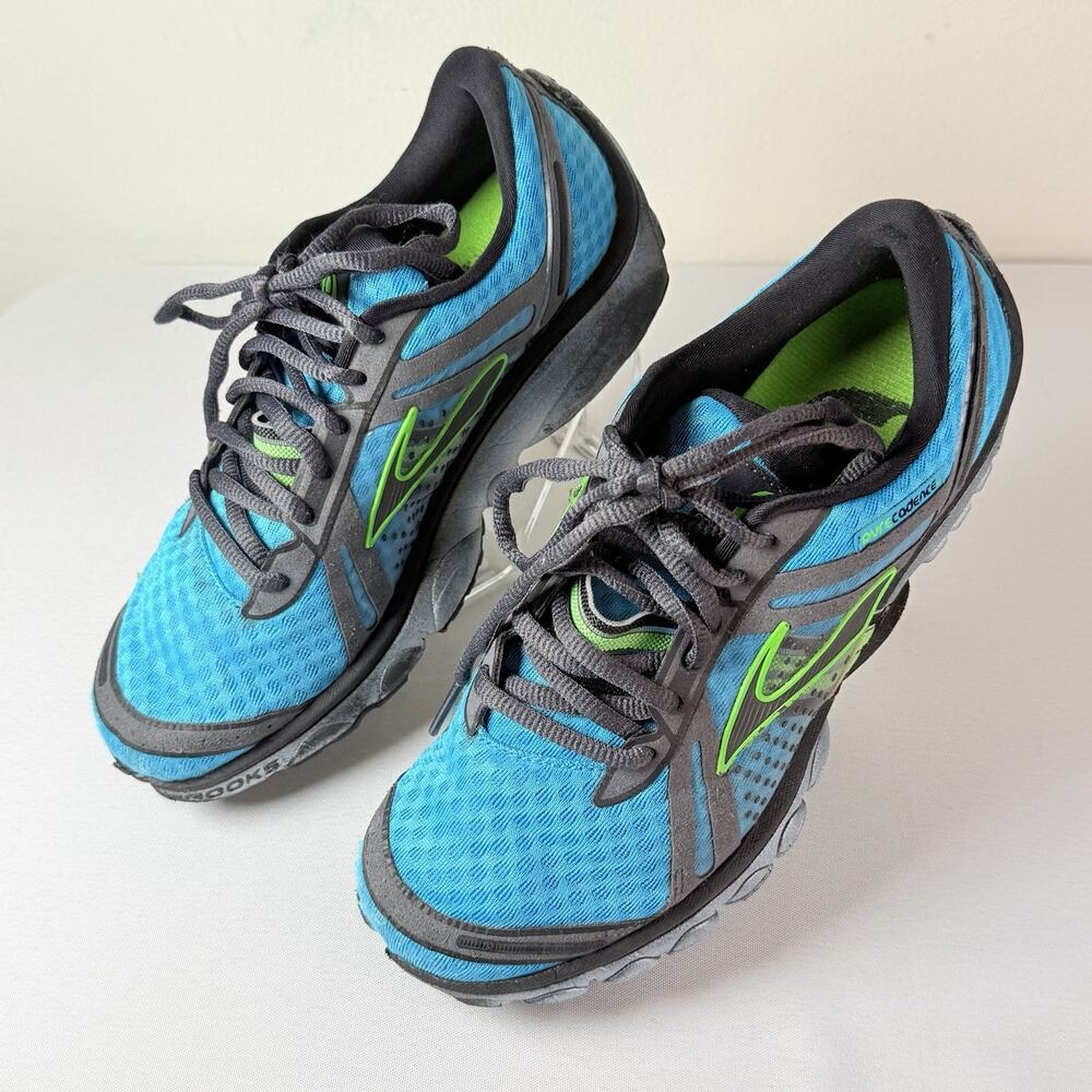 Woman’s Brooks Pure Cadence Running Sneakers Blue-Green Size 7M